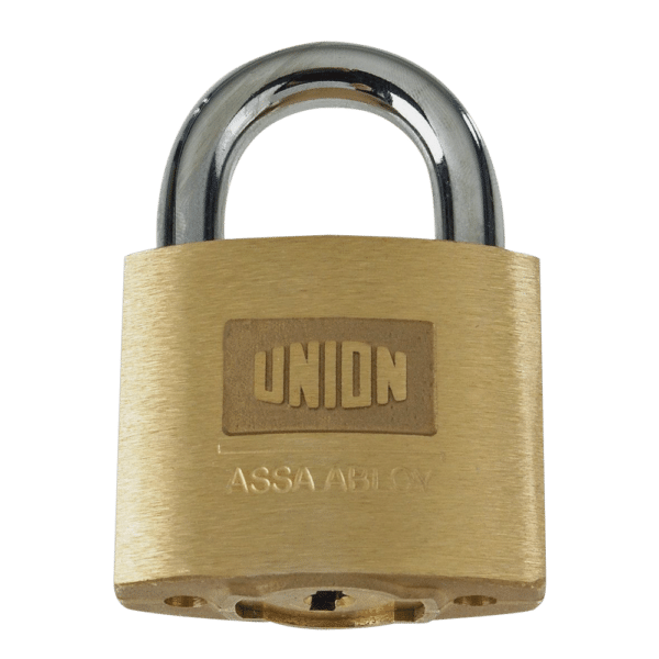 UNION C-Series 1K42 AVA Brass Open Shackle Padlock