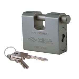 CISA 28550 LIM Steel Sliding Shackle Padlock
