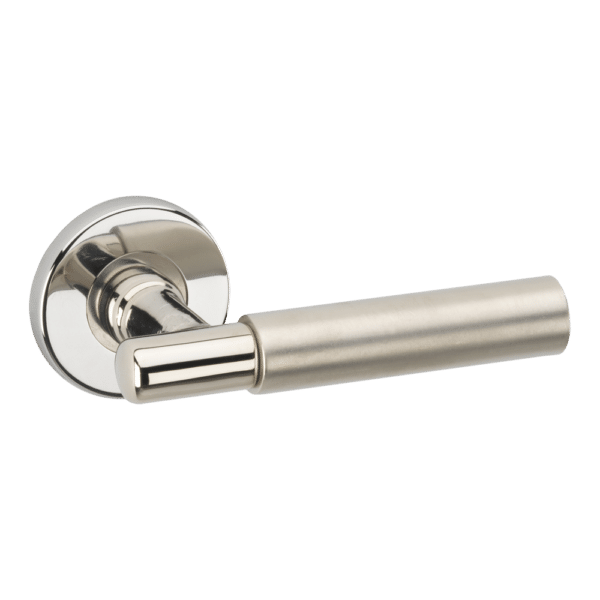 ASEC URBAN Boston Lever on Round Rose Door Furniture