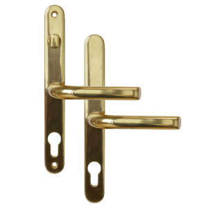 ASEC 68mm Lever UPVC Door Furniture With Snib