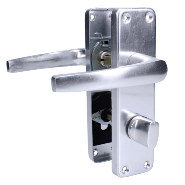 ASEC Stafford Plate Furniture Lever Bathroom With Privacy Turn
