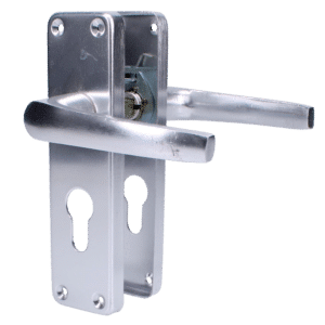 ASEC Stafford Plate Furniture Lever Euro Lock Handle