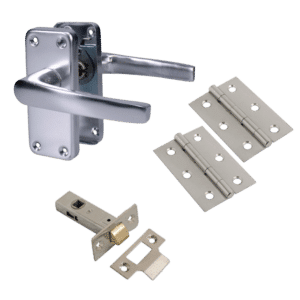 ASEC Stafford Latch Pack C/W Latch & Hinges