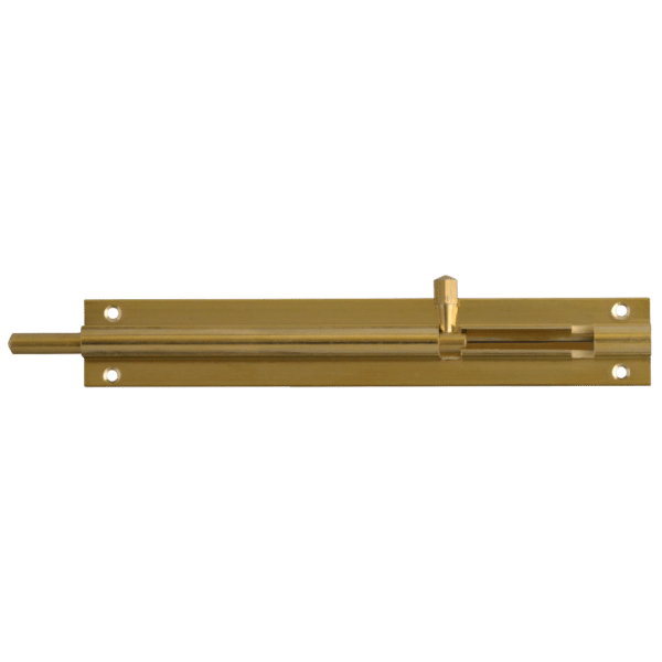 ASEC Brass 25mm Wide Straight Barrel Bolt