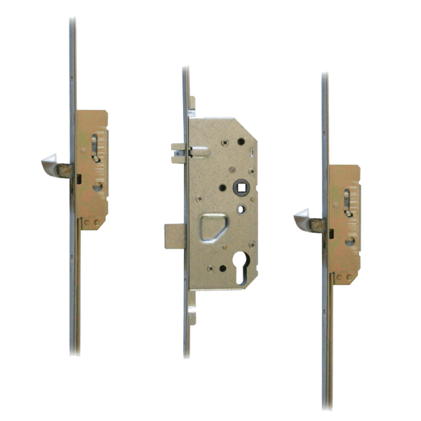 FIX 6025H Lever Operated Latch & Deadbolt - 2 Hook