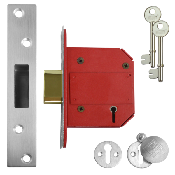 UNION J2100S StrongBOLT BS 5 Lever Deadlock