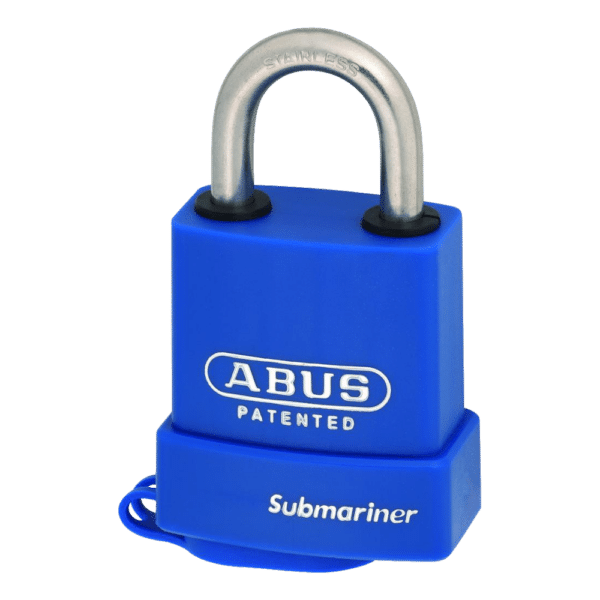ABUS 83WPIB Series Marine Brass Open Stainless Steel Shackle Padlock