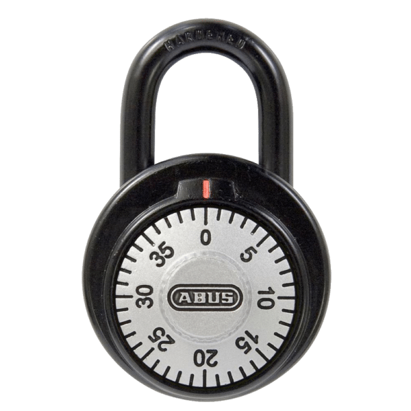 ABUS 78KC Series Dial & Key Over-Ride Combination Open Shackle Padlock