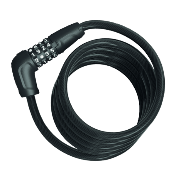 Abus Primo Combination Coil Cable Lock