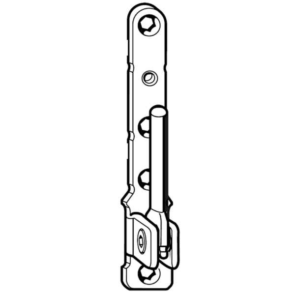 ROTO NT Bottom Corner Pivot Rest K