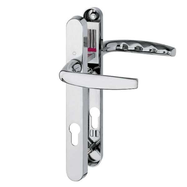 HOPPE Atlanta 92mm Lever/Lever Narrow Backplate Door Handle M1530M/3829N