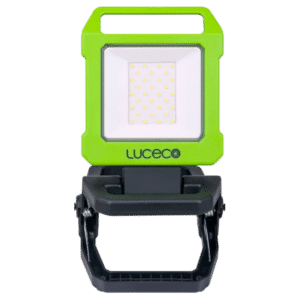 LUCECO Folding Clamp Work Light With Power Bank & USB Charging