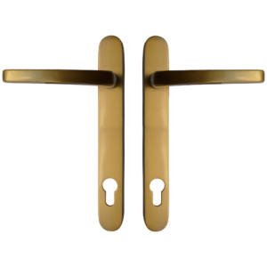 ASEC Vital Lever Short Backplate 121mm Screw Centres