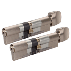 EVVA EPSnp Keyed Alike Pair KDZ Key & Turn Euro Cylinder 6 Keys TS007 3*