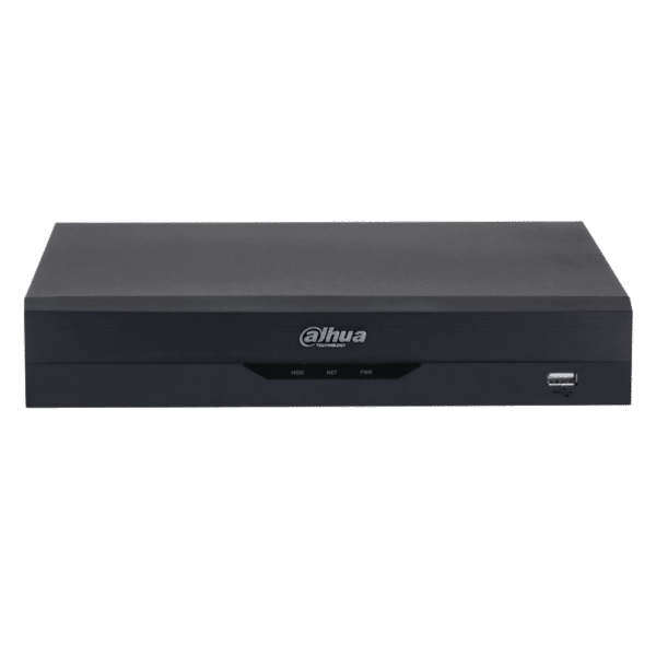 DAHUA NVR 4000 Series 8 Channel WizSense AI 256Mbps/180Mbps (AI Enabled) Incoming Bandwidth, 4K Output NVR4108HS-8P-EI