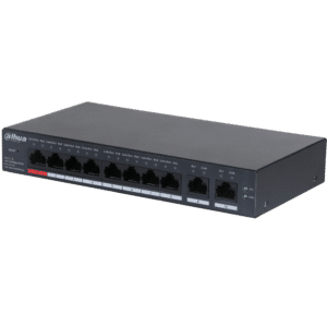 DAHUA Network Switch 10 Ports (8 x PoE) Cloud Management Via Dolynk CS4010-8ET-110