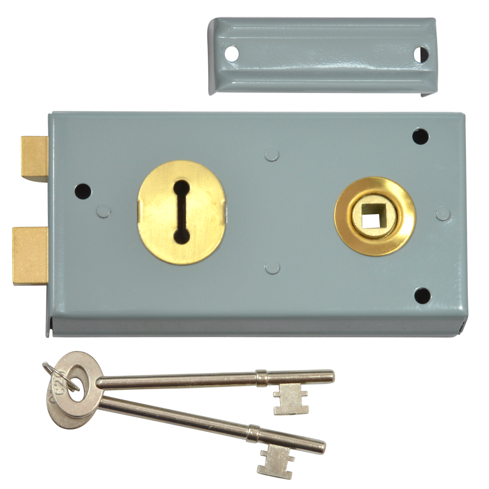 YALE 401 2 Lever Double Handed Rimlock