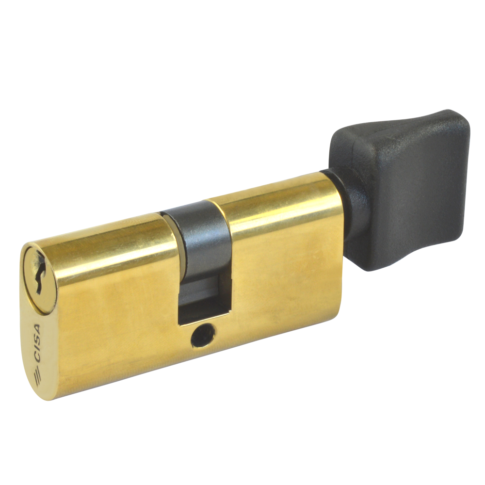 CISA C2000 Small Oval Key & Turn Cylinder