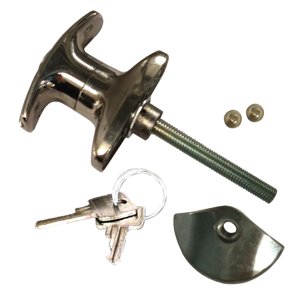 L&F 1601 & 1618 Small `T` Garage Door Handle