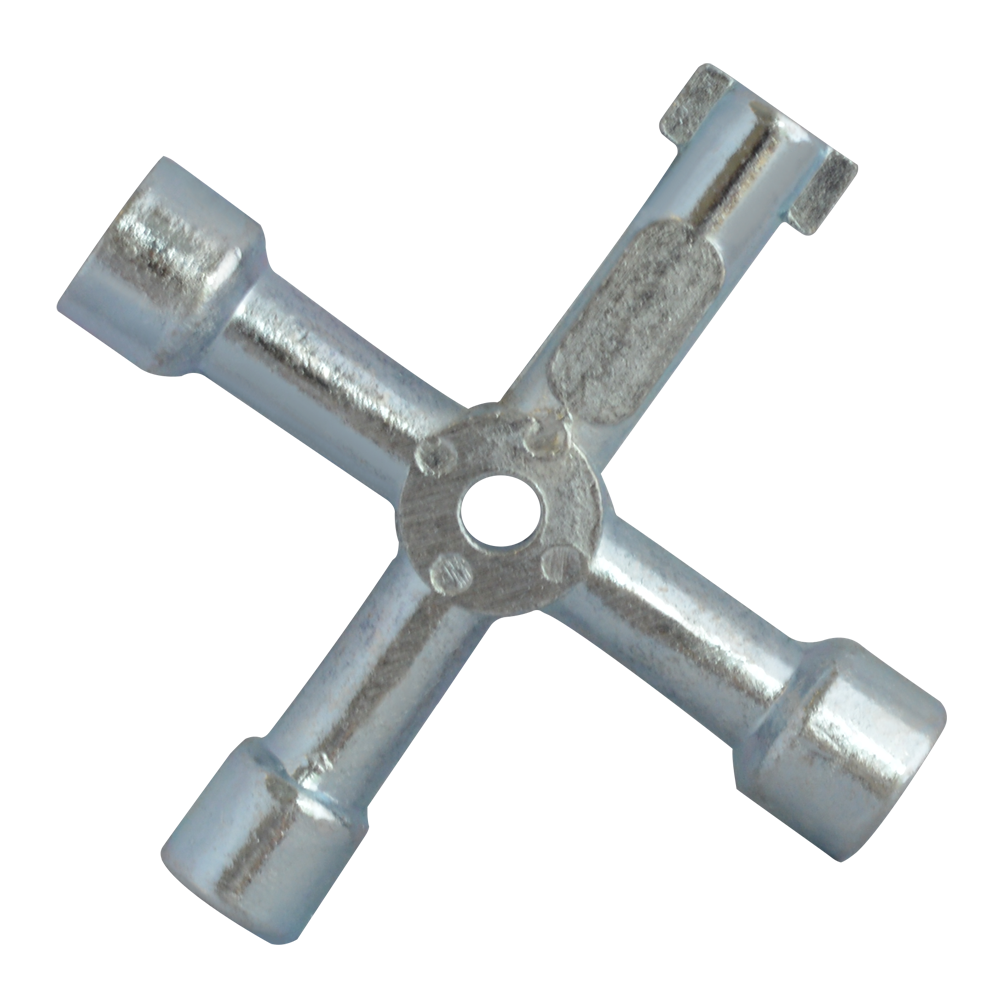 ASEC 4-Way Metal Services Key