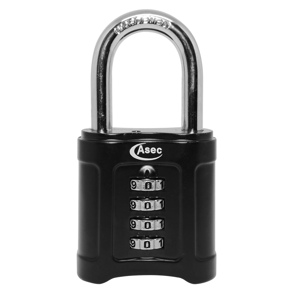 ASEC Open Shackle Combination Padlock