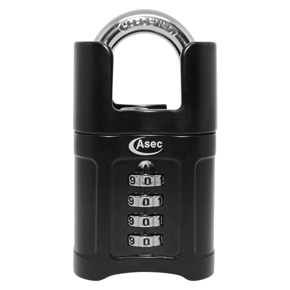 ASEC Closed Shackle Combination Padlock