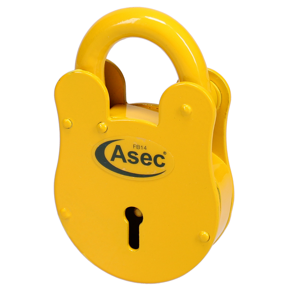 ASEC FB14 4 Lever Old English Padlock