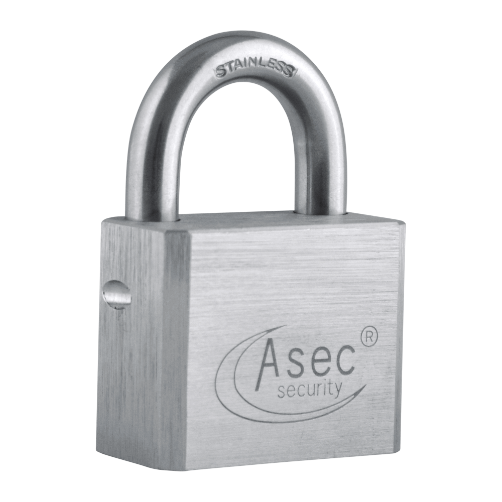 ASEC Open Shackle Padlock with Removable Cylinder
