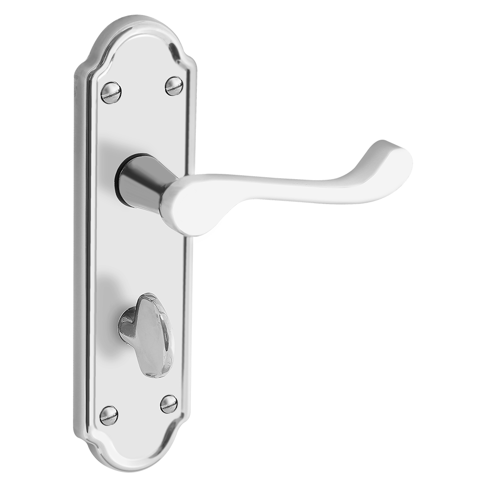 ASEC URBAN San Francisco Bathroom Lever on Plate  Door Furniture