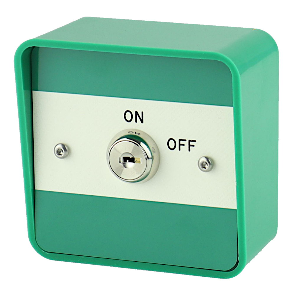 ASEC Key Switch Surface Mount Green