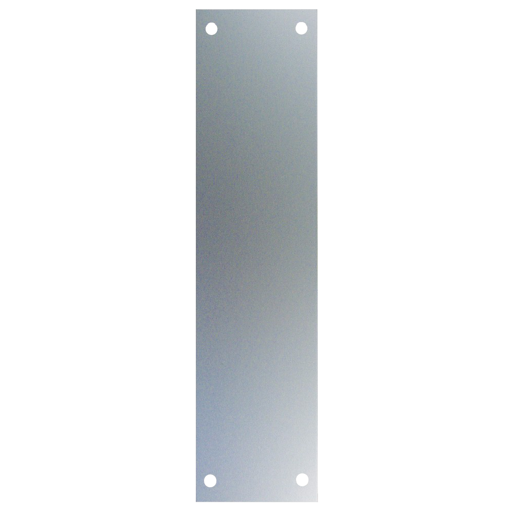 ASEC Finger Plate 75mm Width x 1.2mm Depth (SAA) Satin Anodised Aluminium