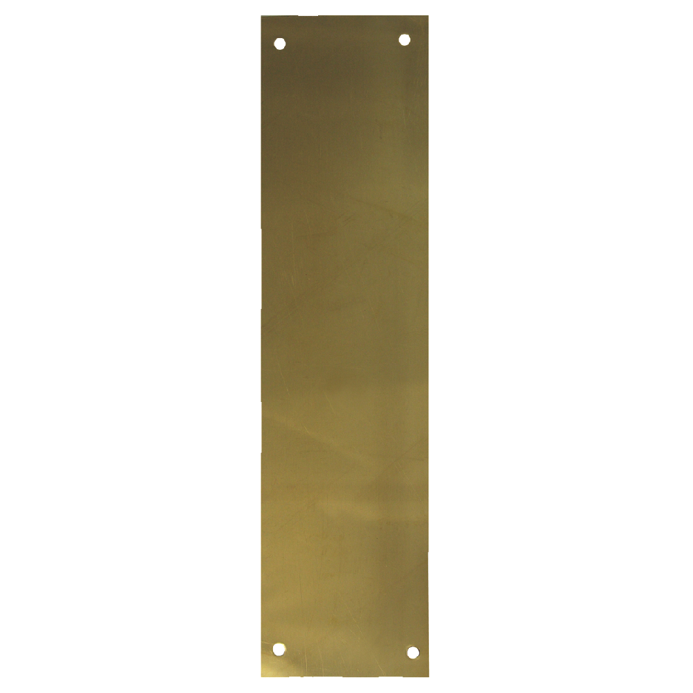 ASEC Finger Plate 75mm Width x 1.2mm Depth (PB) Polished Brass