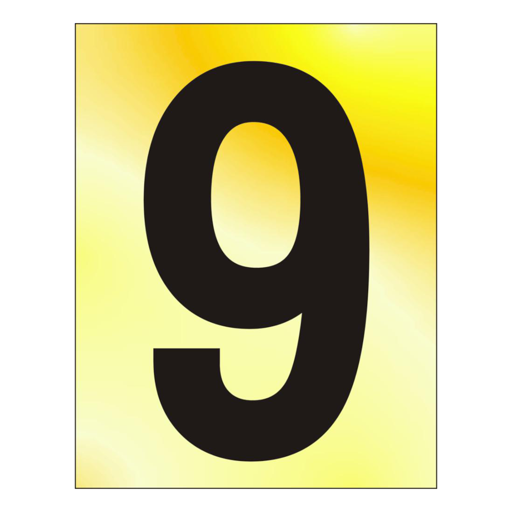 ASEC 75mm Brass Letters & Numerals