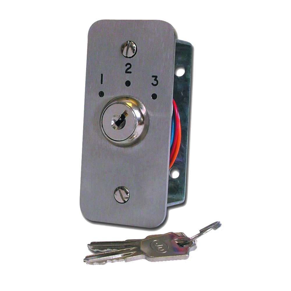 ASEC Three Position Key Switch Numbered