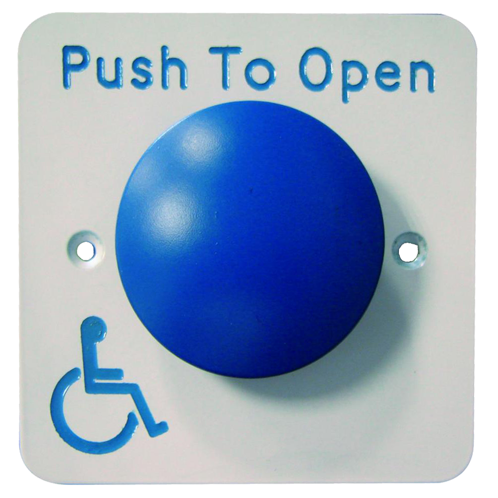 ASEC Push To Open Blue Dome DDA Exit Button