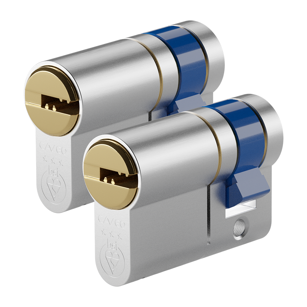 CAVEO TS007 3* Half Euro Dimple Cylinder Keyed Alike