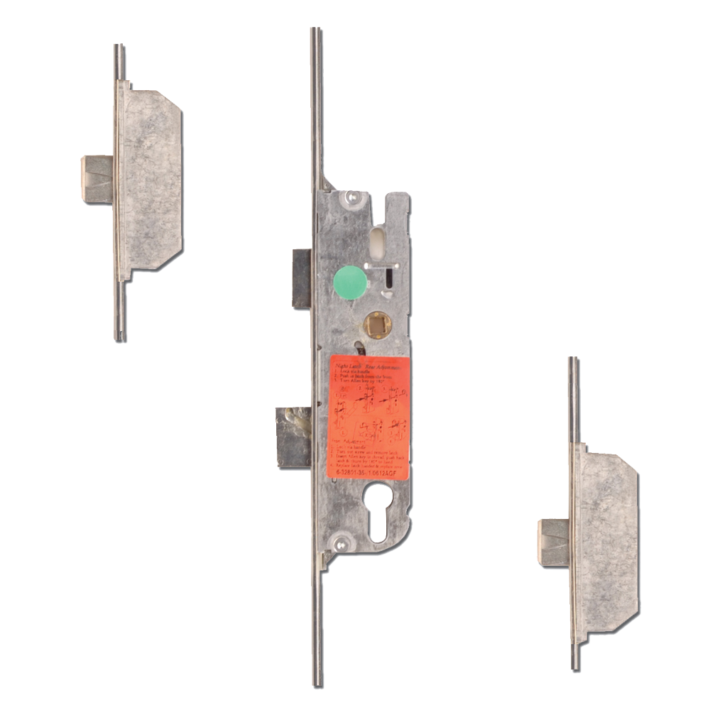 GU Fast Lock Lever Operated Latch & Deadbolt - 2 Dead Bolt