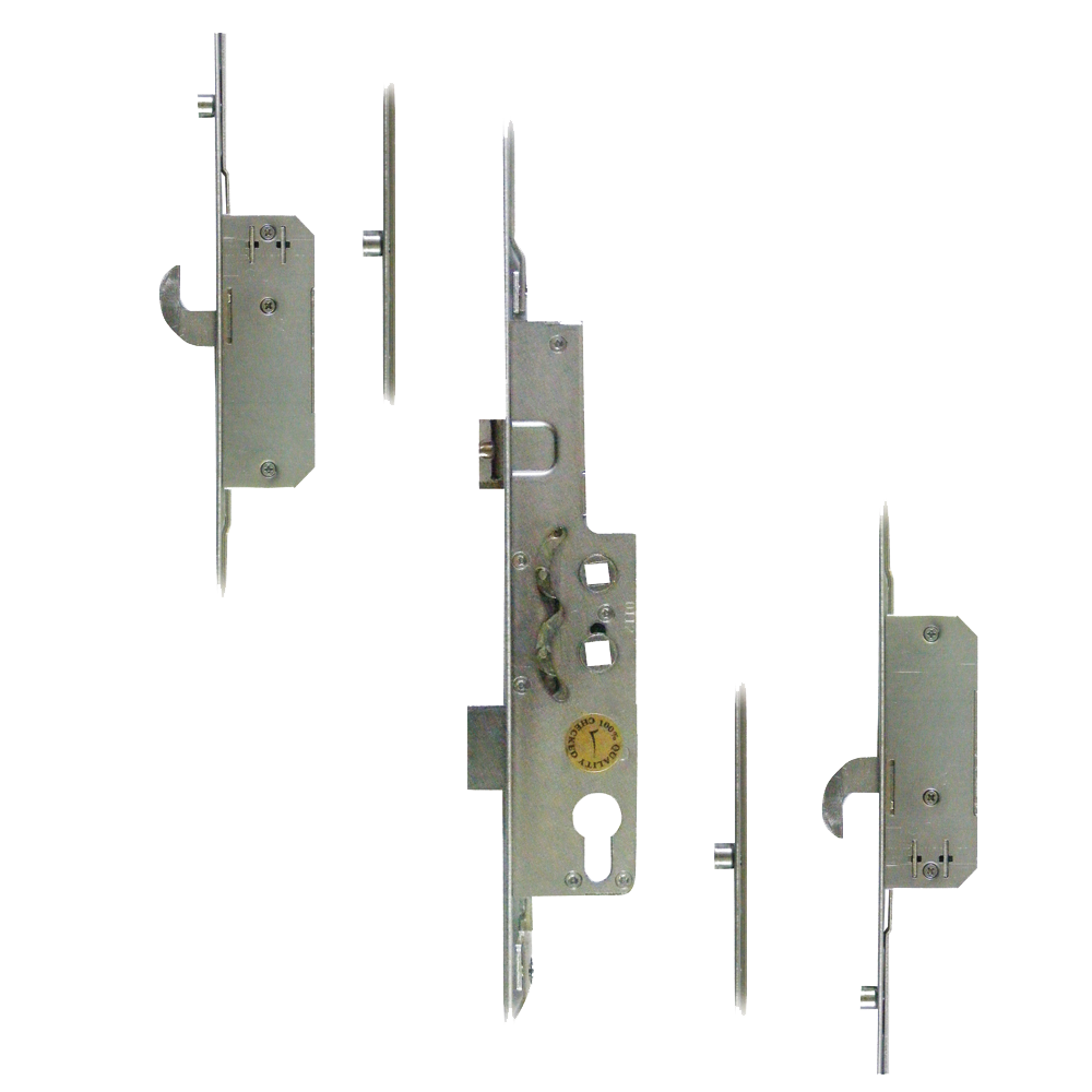 AVOCET Lever Operated Latch & Deadbolt Twin Spindle - 2 Hook 4 Roller