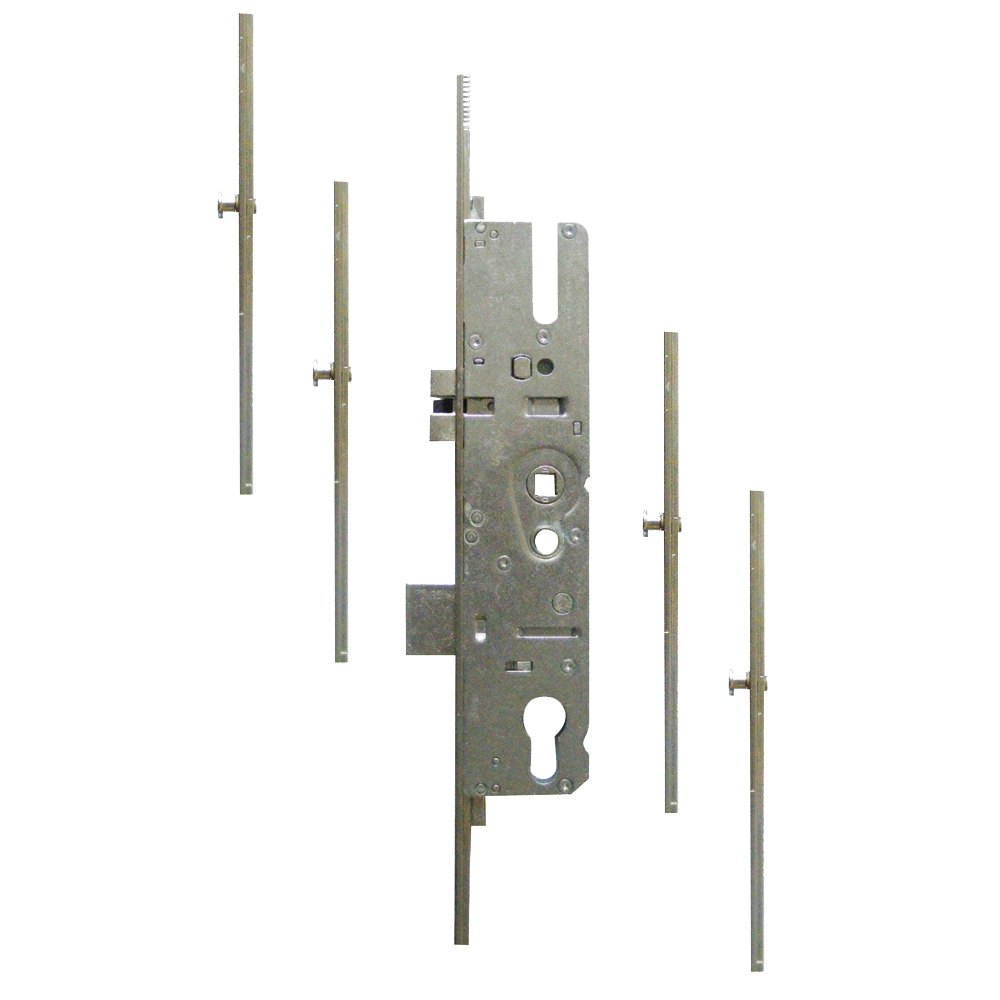 MACO Lever Operated Latch & Deadbolt - 4 Mushroom