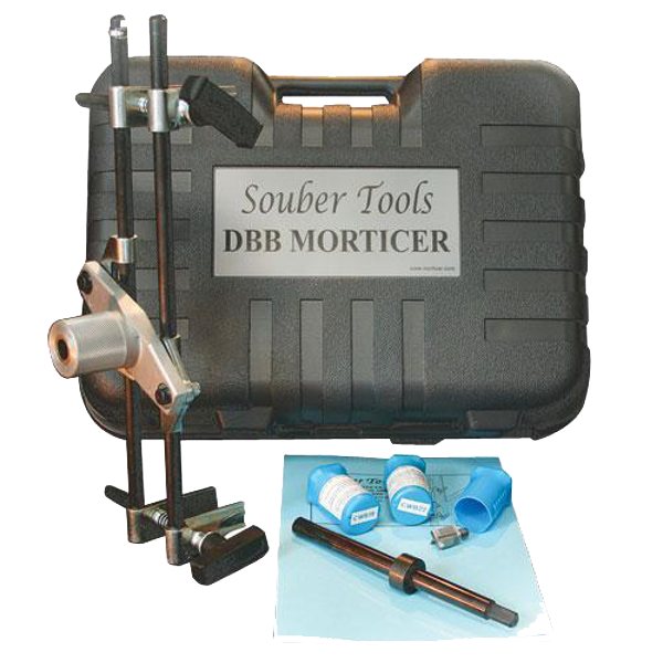 SOUBER TOOLS JIG1 New Style Morticer c/w 3 Cutters
