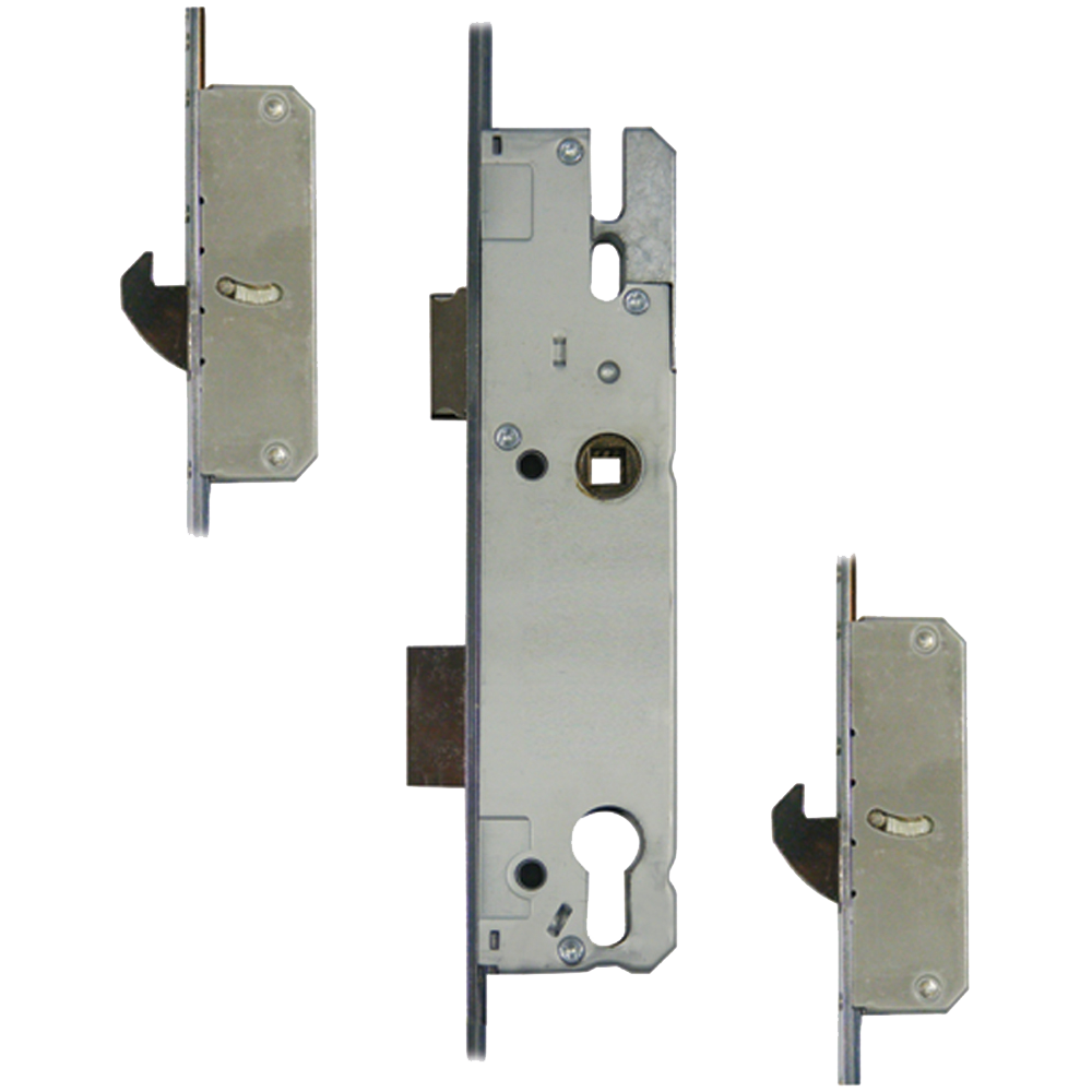 KFV Lever Operated Latch & Deadbolt Short Version - 2 Hook