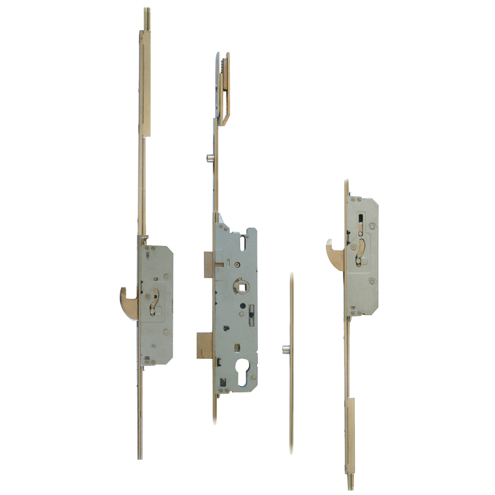 FUHR 856 Type 6 Lever Operated Latch & Deadbolt With Shootbolts - 2 Hook & 2 Roller
