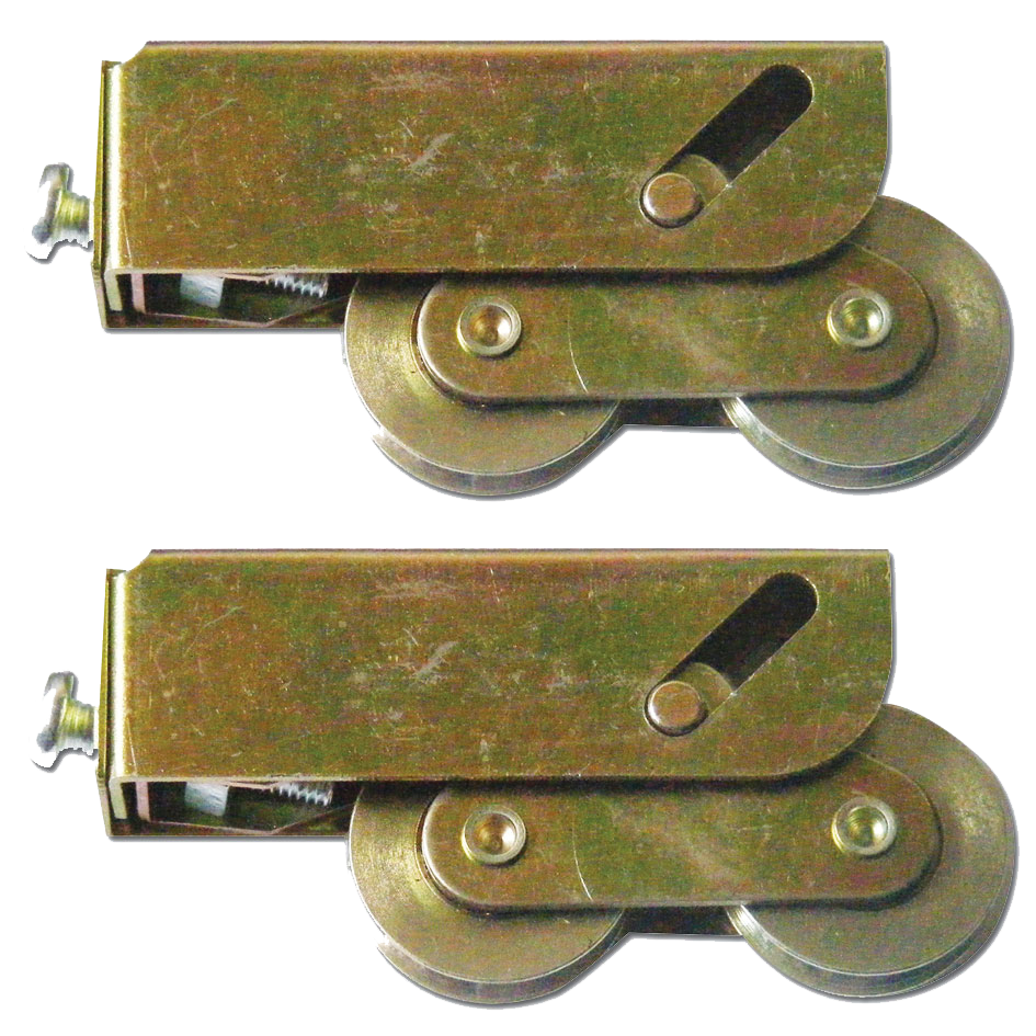 ASEC Patio Roller Tandem Wheels - 35-45mm Adjust