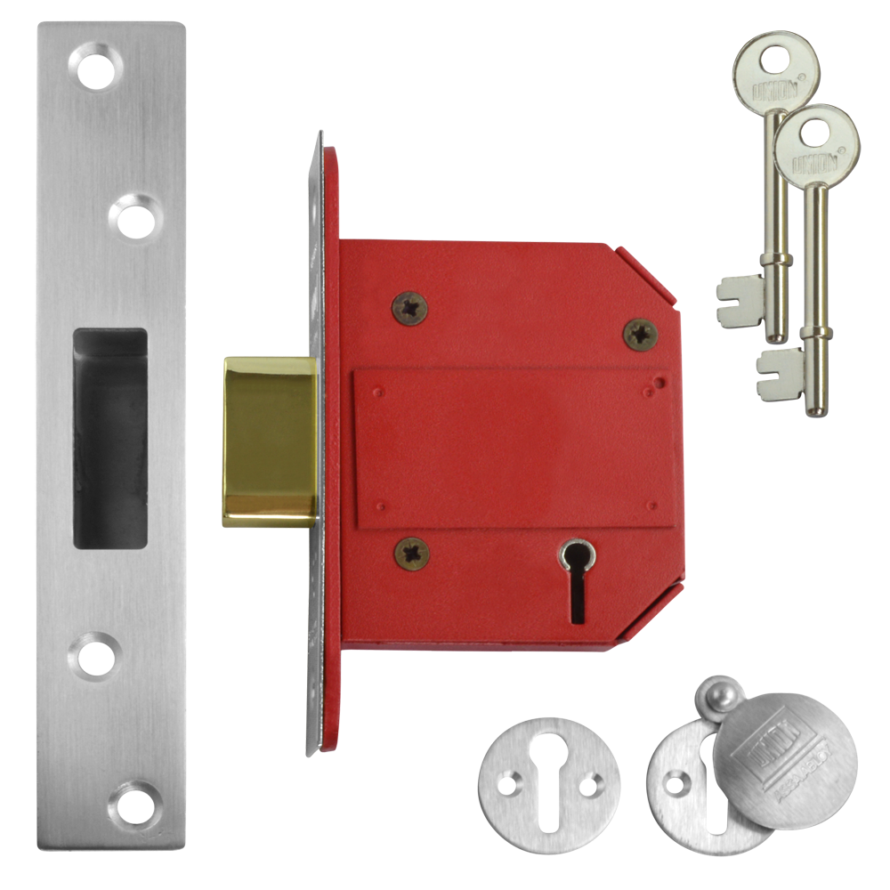 UNION J2100S StrongBOLT BS 5 Lever Deadlock