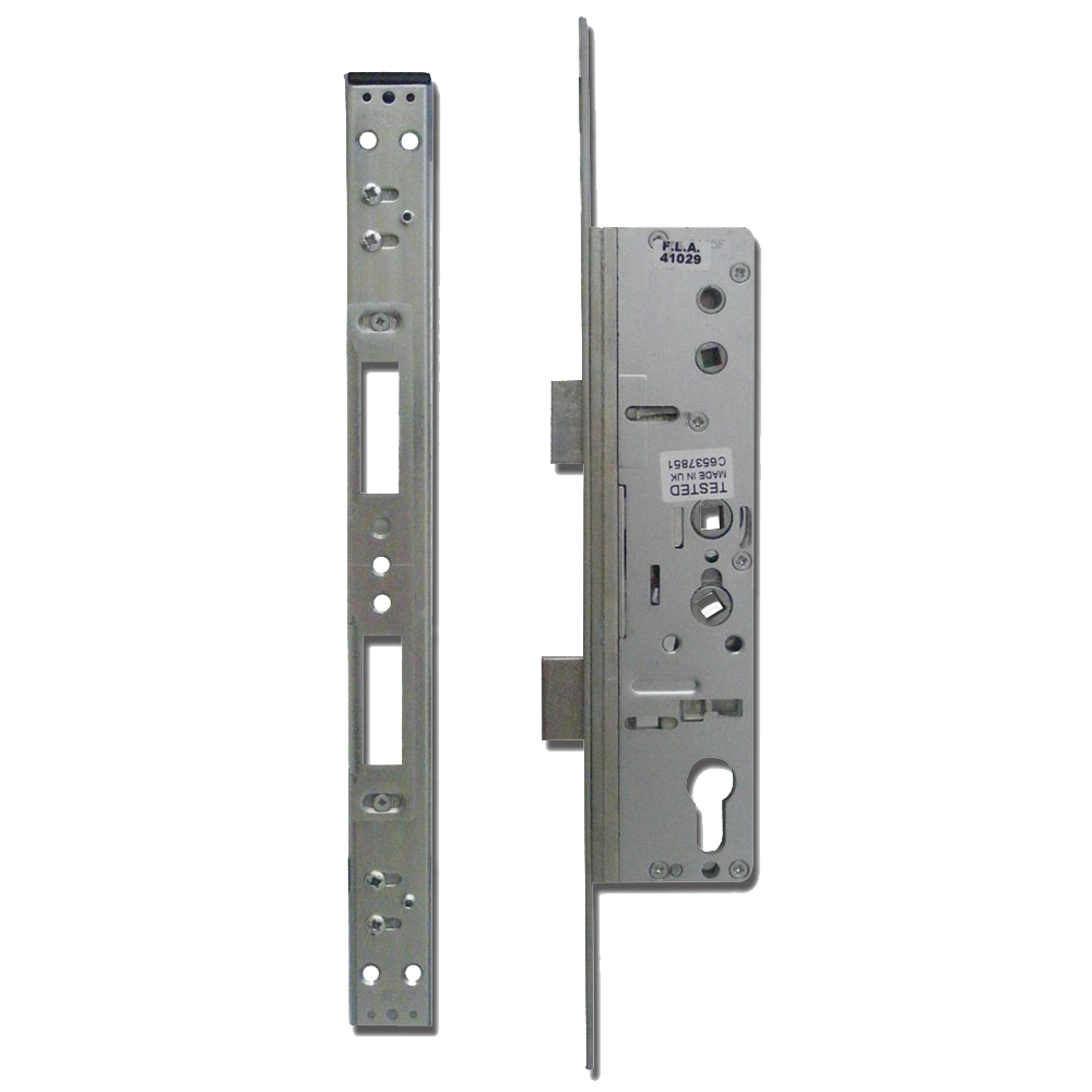 YALE Doormaster Lever Operated Latch & Deadbolt 16mm Twin Spindle Overnight Lock To Suit Lockmaster