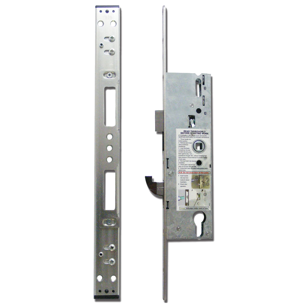 YALE Doormaster Lever Operated Latch & Hookbolt 16mm Split Spindle Overnight Lock