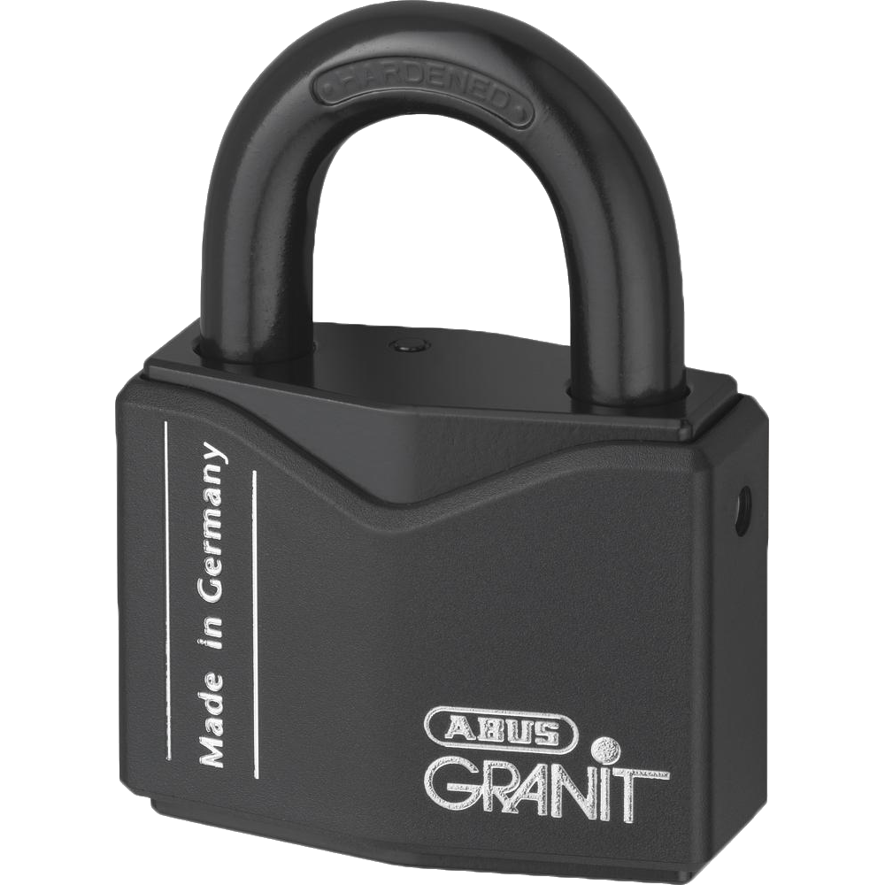ABUS 37 Series Granit `Plus` Mechanism Solid Steel Open Shackle Padlock
