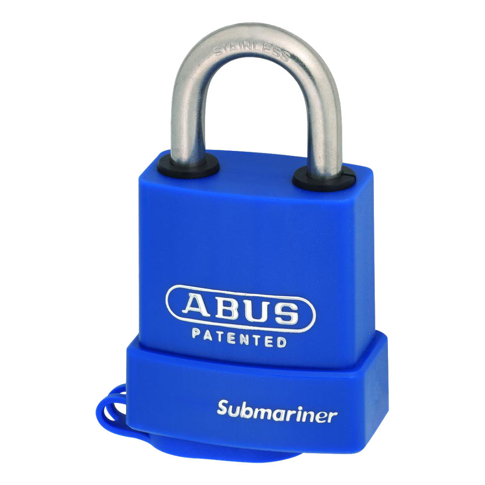 ABUS 83WPIB Series Marine Brass Open Stainless Steel Shackle Padlock