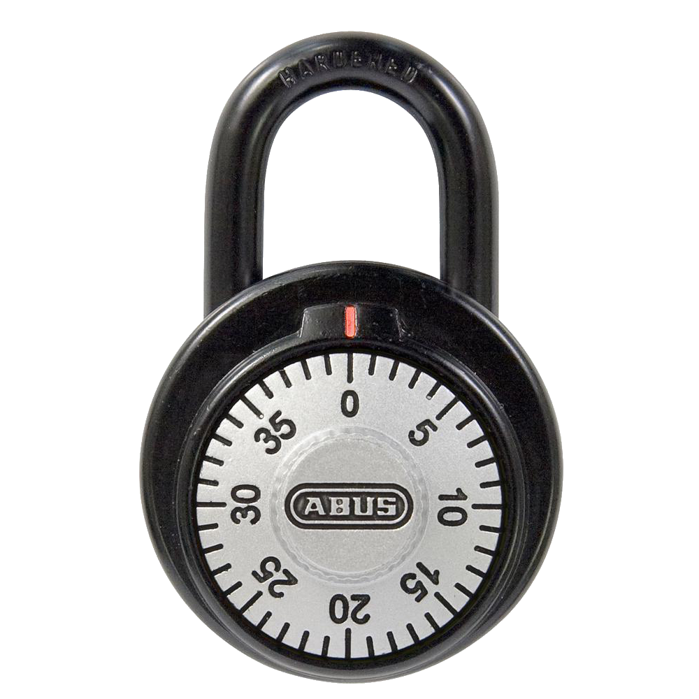 ABUS 78KC Series Dial & Key Over-Ride Combination Open Shackle Padlock