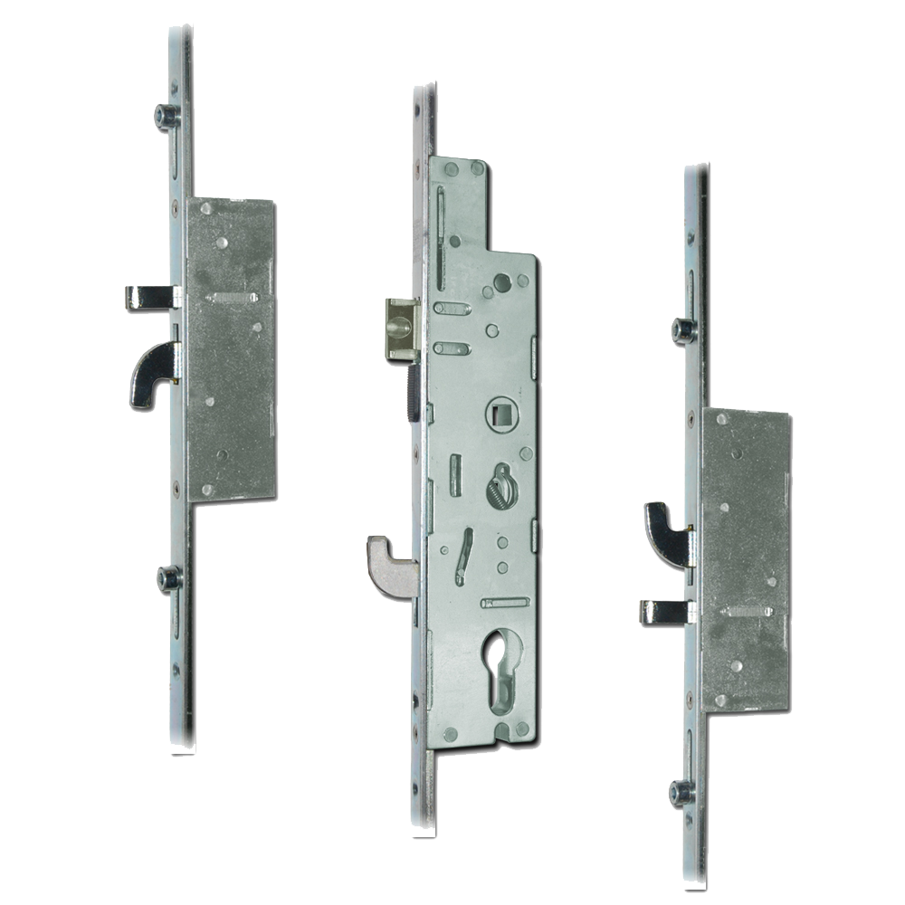 FULLEX XL Lever Operated Latch & Hookbolt - 2 Hook, 2 Anti-Lift & 4 Roller